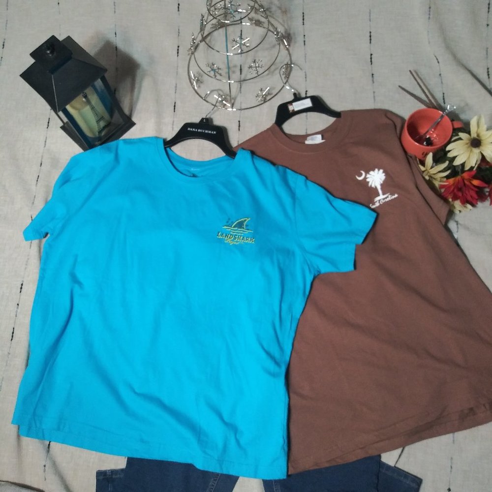 1357 Two Beach Tee Shirts